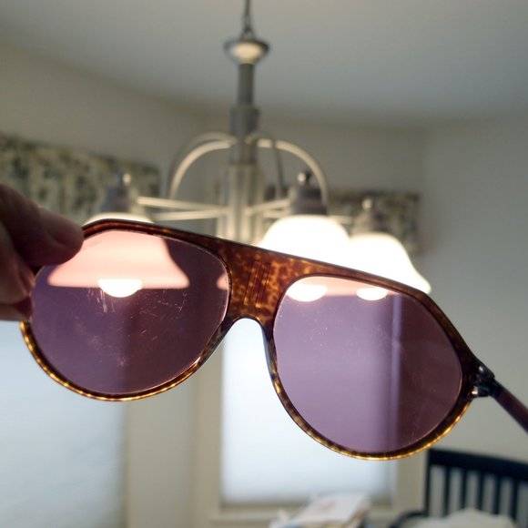 MORMAII UNIQUE AVIATOR SUNGLASSES-TORTIOSE. Vintage - Picture 8 of 10